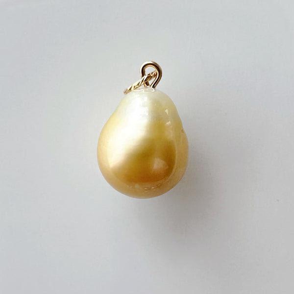 一点もの　South Sea pearl gold 12.6mm pendanttop necklace