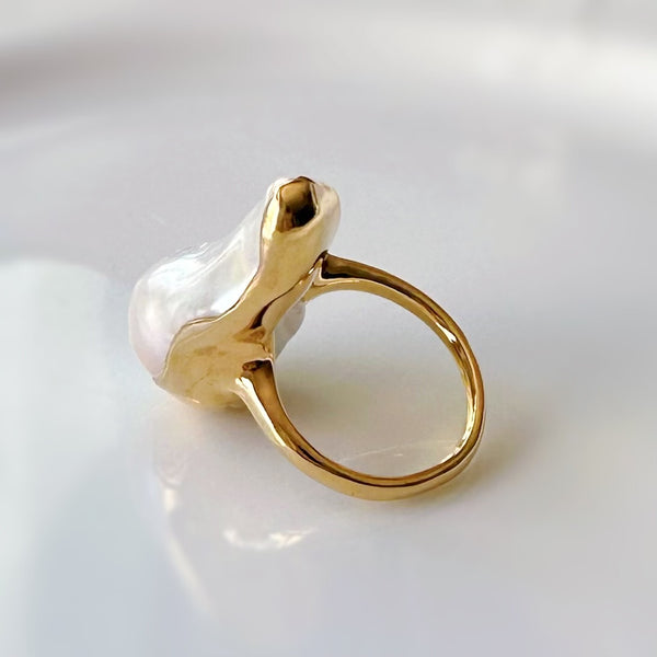 一点もの　baroque  pearl ring