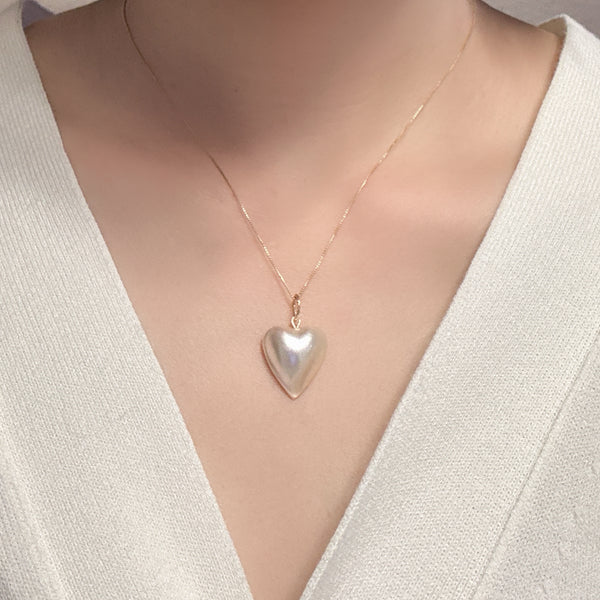 coeur  pearl pendant top ネックレス