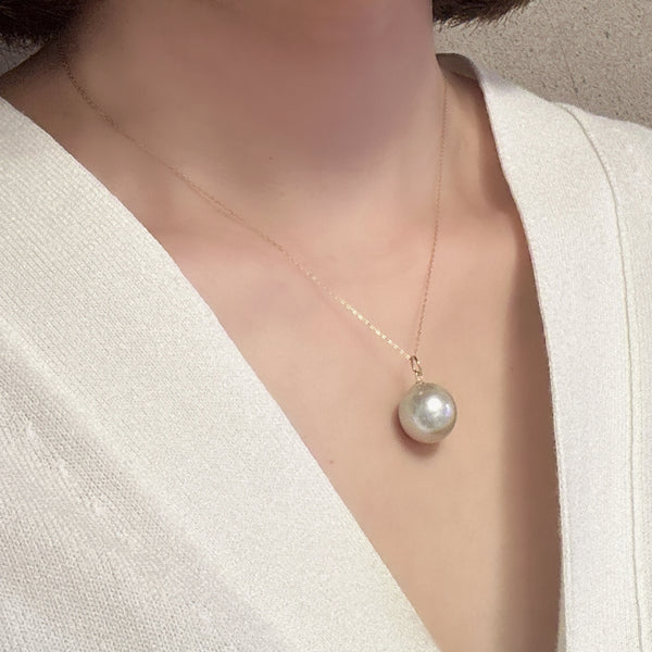 一点もの　south sea pearl 13.96mm pendant top ネックレス