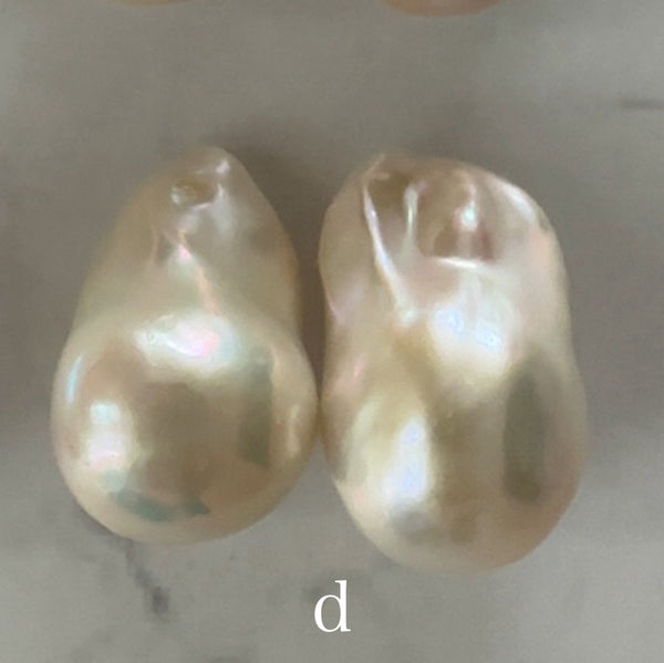 special oyster baroque  pearl ピアス　イヤリング