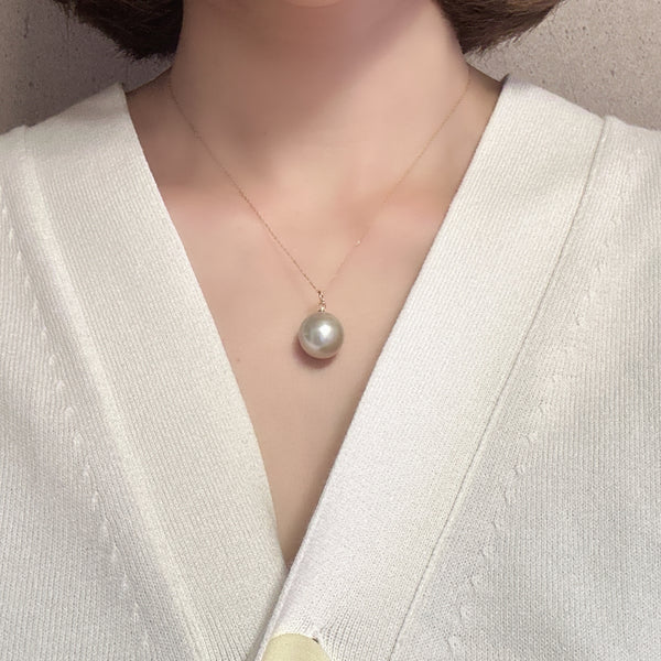 一点もの　south sea pearl 13.96mm pendant top ネックレス