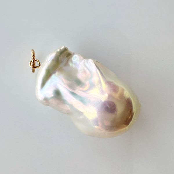 Special Baroque  pearl pendant top necklace