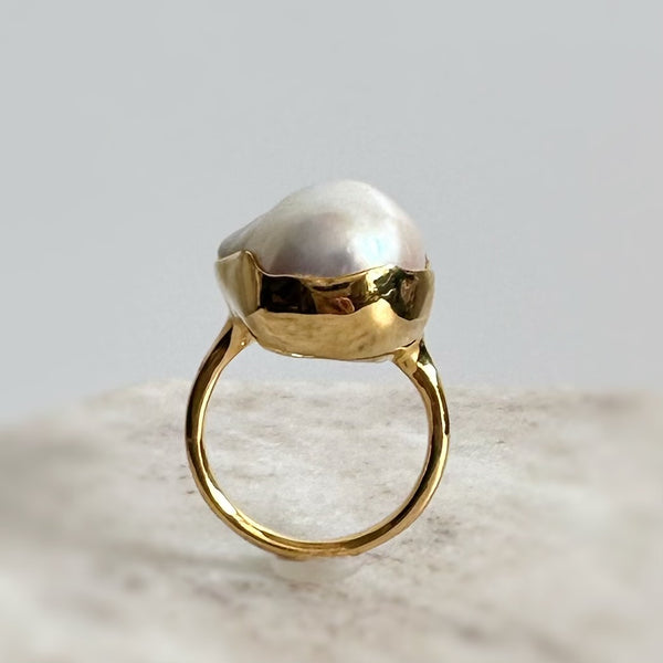 一点もの　baroque  pearl ring