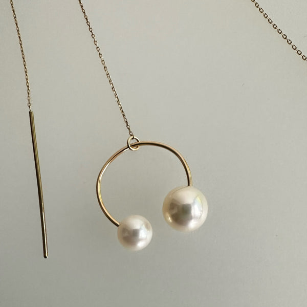 "peace lily ピースリリー"   アシンメトリー　ピアス wedding