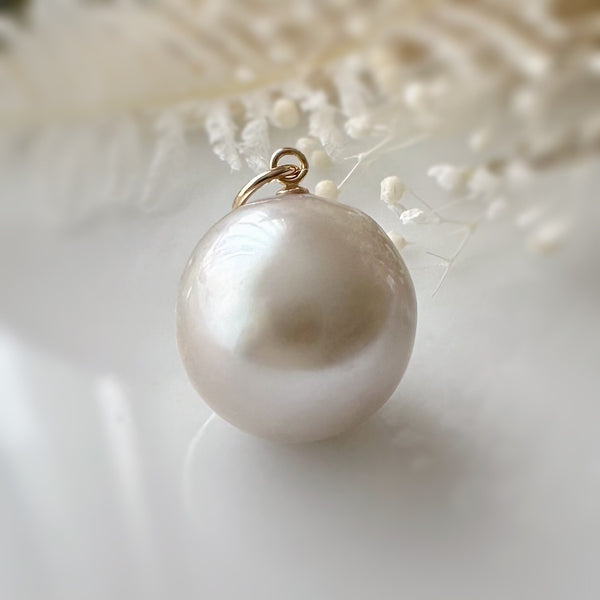 一点もの　south sea pearl 13.96mm pendant top ネックレス