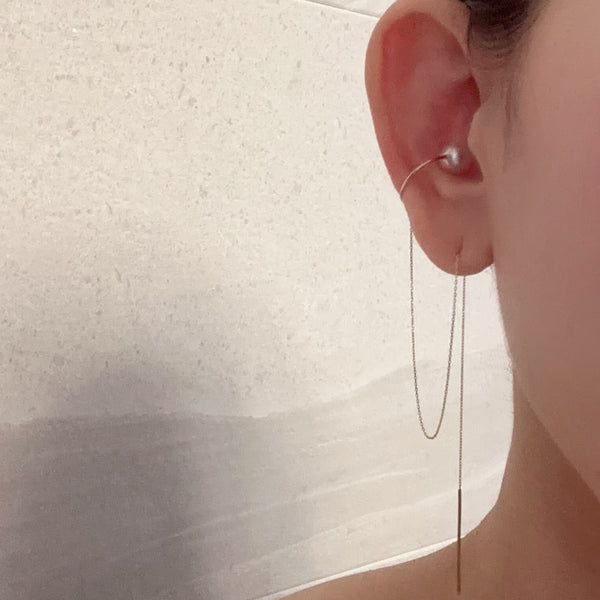 "peace lily ピースリリー"   アシンメトリー　ピアス wedding