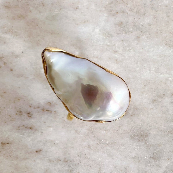 一点もの　baroque  pearl ring