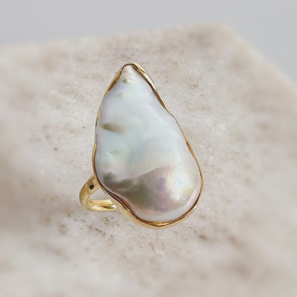 一点もの　baroque  pearl ring