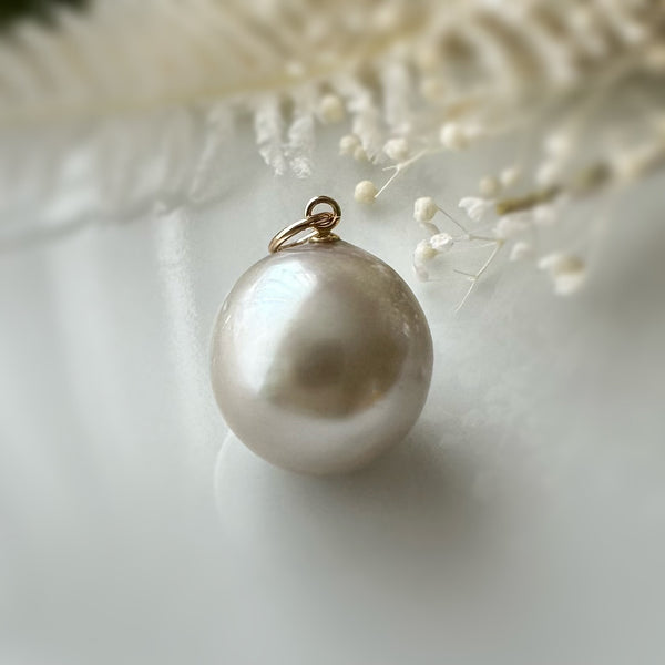 一点もの　south sea pearl 13.96mm pendant top ネックレス