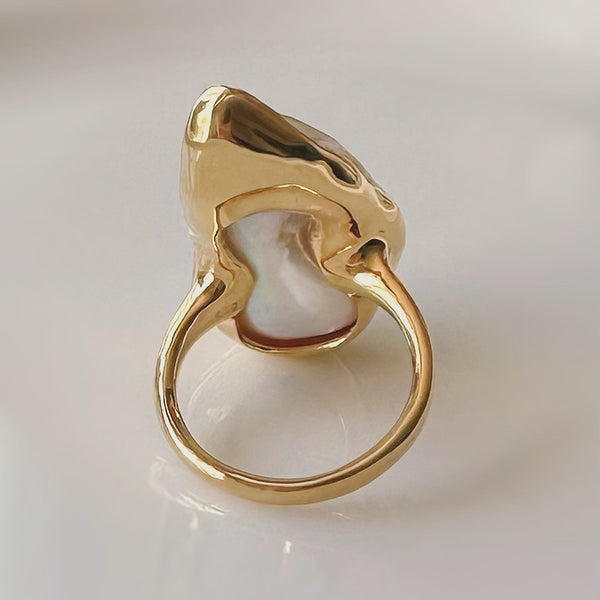 一点もの　baroque  pearl ring