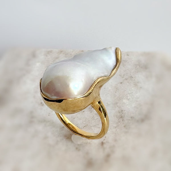 一点もの　baroque  pearl ring