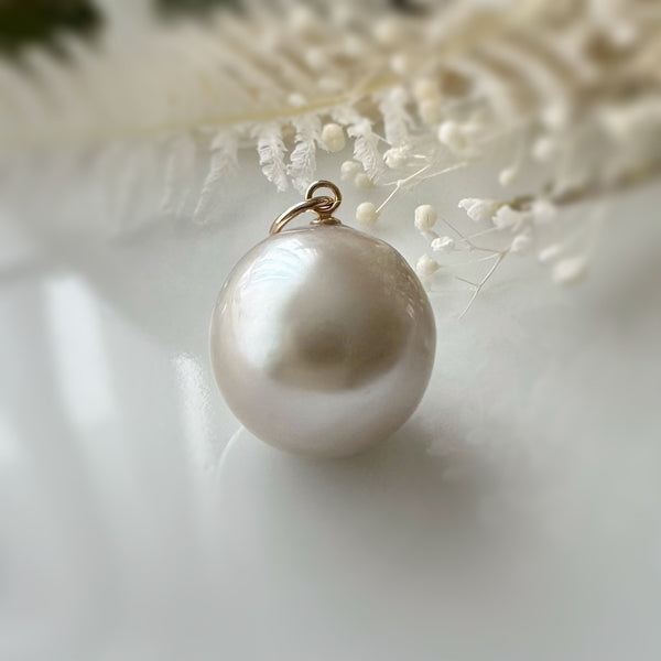 一点もの　south sea pearl 13.96mm pendant top ネックレス