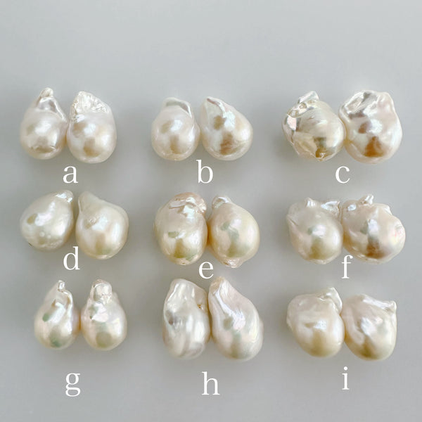 coeur oyster baroque pearl  ピアス　イヤリング - hikari pearl.