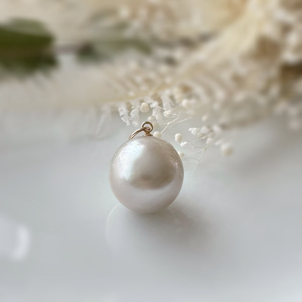 一点もの　south sea pearl 13.96mm pendant top ネックレス