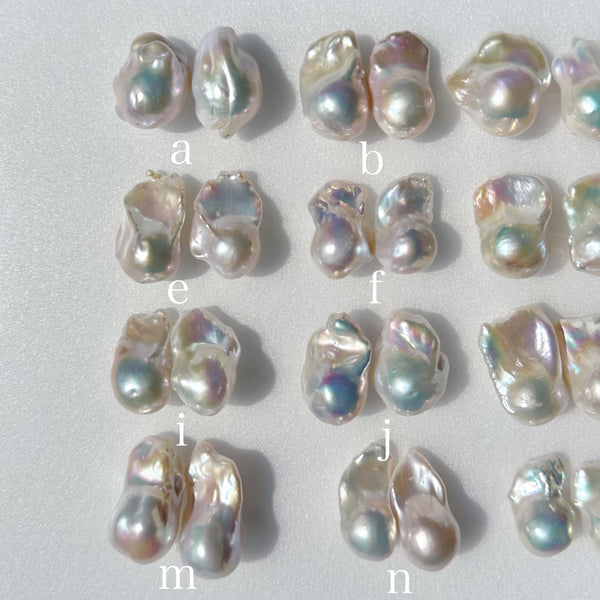 No.16 oyster baroque  pearl long wedding ピアス　イヤリング