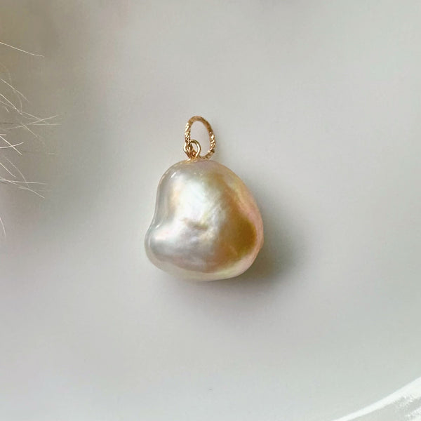 一点もの　South Sea pearl goldgradation pendanttop ネックレス