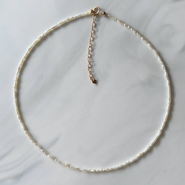 keshi pearl oyster baroque necklace ネックレス