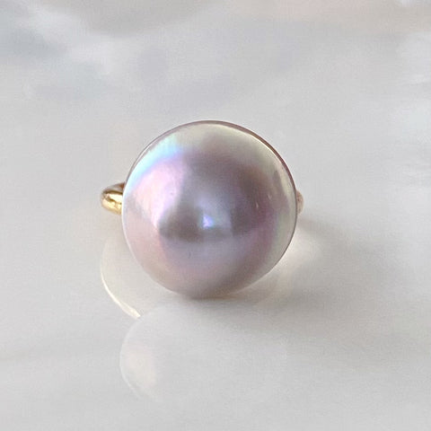 mabe pearl ring セミオーダー - hikari pearl.