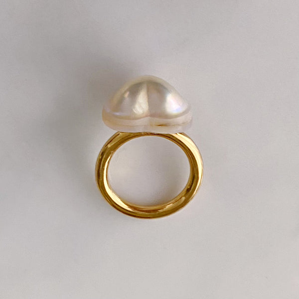 mabe coeur pearl ring セミオーダー - hikari pearl.