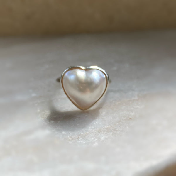 一点ものcoeur  pearl ring No.3 - hikari pearl.