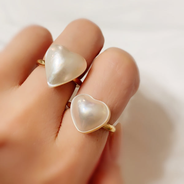 mabe coeur pearl ring セミオーダー - hikari pearl.