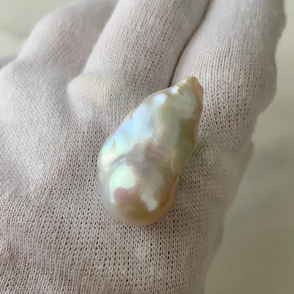 一点もの　oyster baroque  pearl リング　c - hikari pearl.