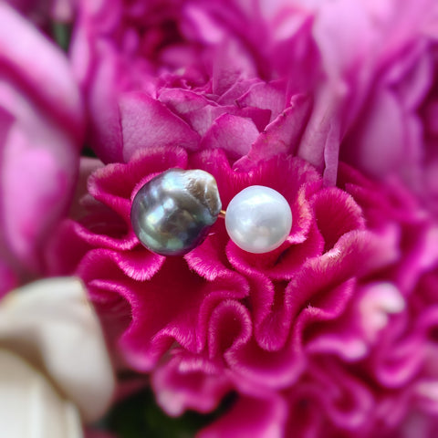 一点もの　south sea  tahiti pearl ring No.13 - hikari pearl.