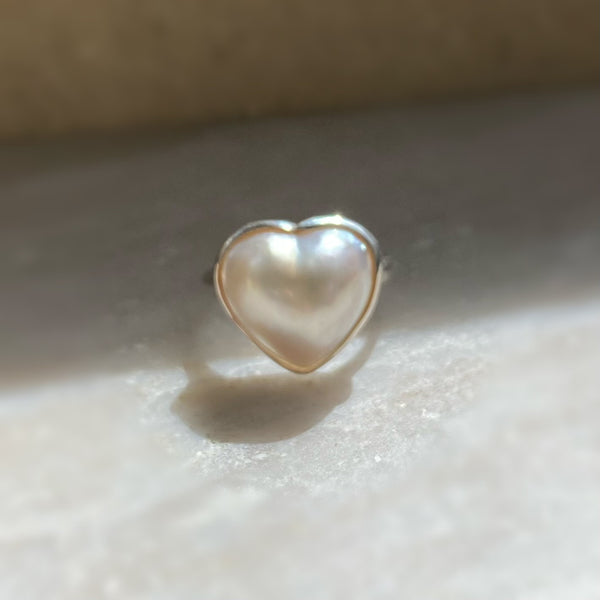 一点ものcoeur  pearl ring No.3 - hikari pearl.