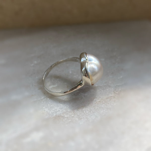 一点ものcoeur  pearl ring No.3 - hikari pearl.