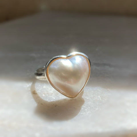 一点ものcoeur  pearl ring No.3 - hikari pearl.