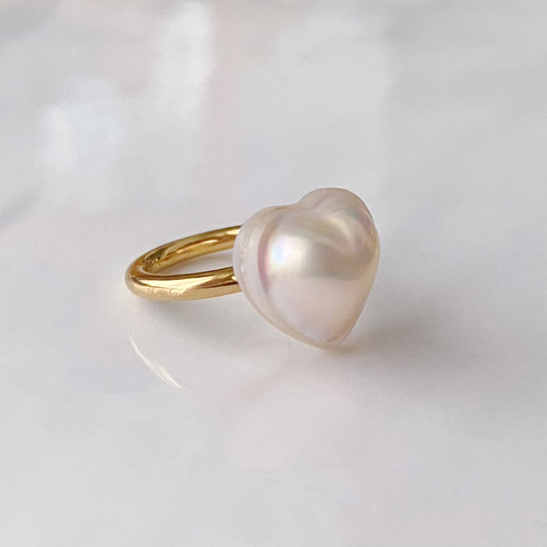 mabe coeur pearl ring セミオーダー - hikari pearl.